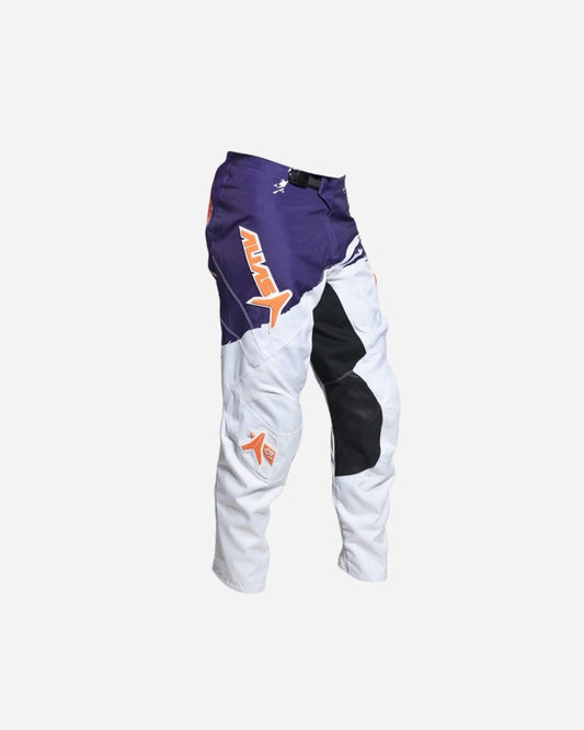 Pantalon Alias Racing A2 - Orange/Violet Énergy