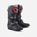 Alpinestars Tech 10 Boots - Black/Fluorescent Red