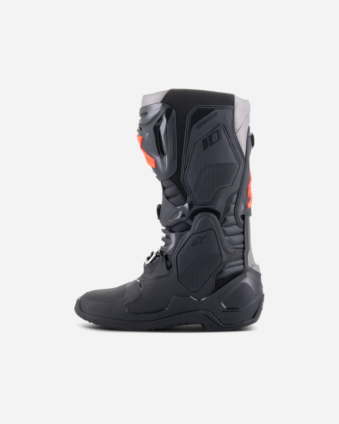 Bottes Alpinestars Tech 10 - Noir/Rouge Fluo