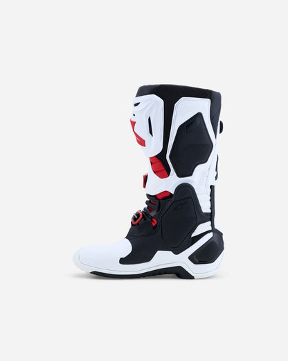 Alpinestars Tech 10 Stiefel - Weiß/Schwarz/Leuchtrot