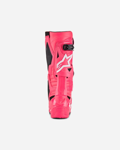 Bottes Alpinestars Tech 10 - Rose diva/Blanc