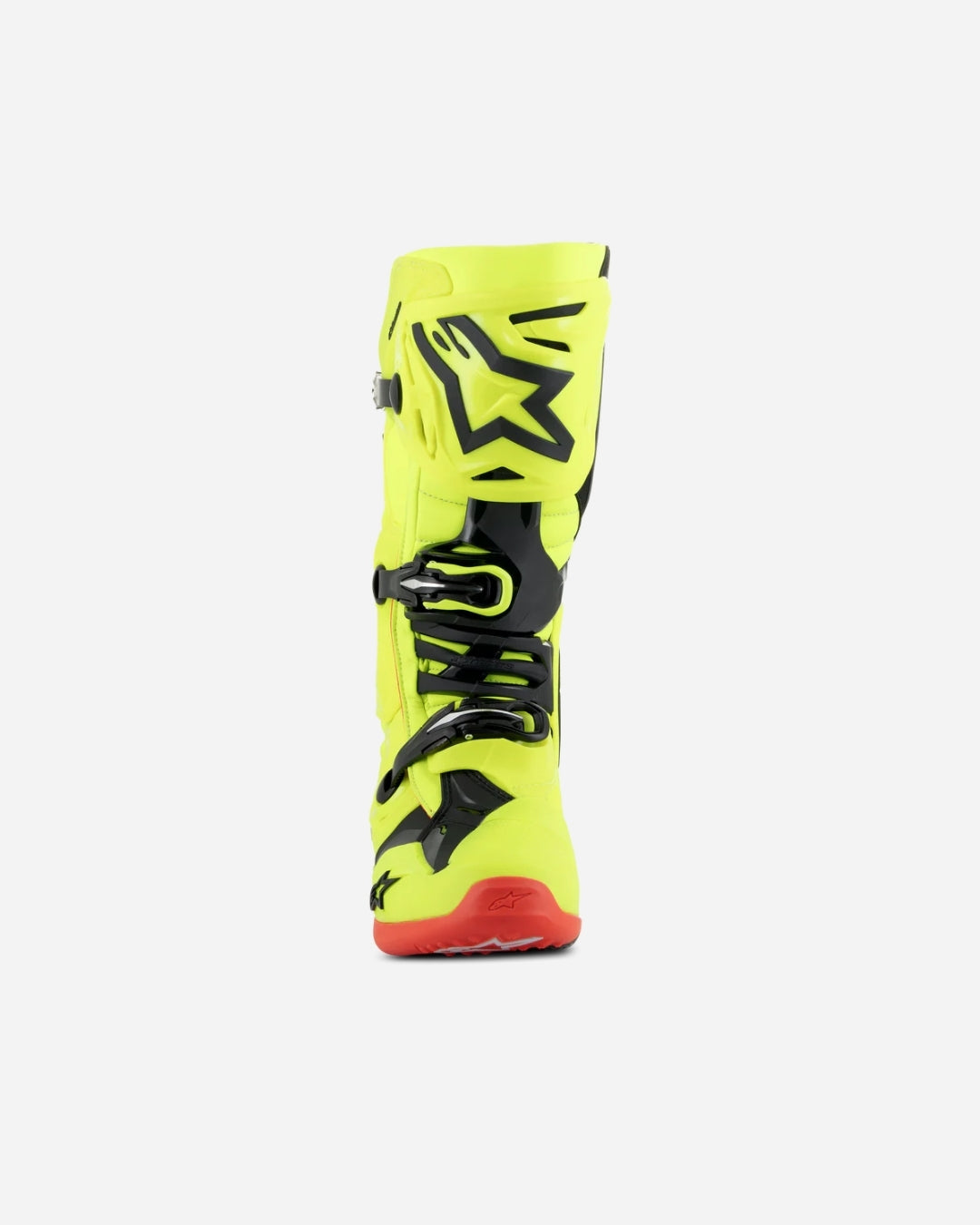 Bottes Alpinestars Tech 10 - Jaune Fluo/Noir/Rouge Fluo