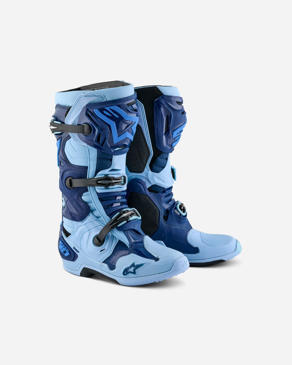 Alpinestars Tech 10 Boots - Light Blue
