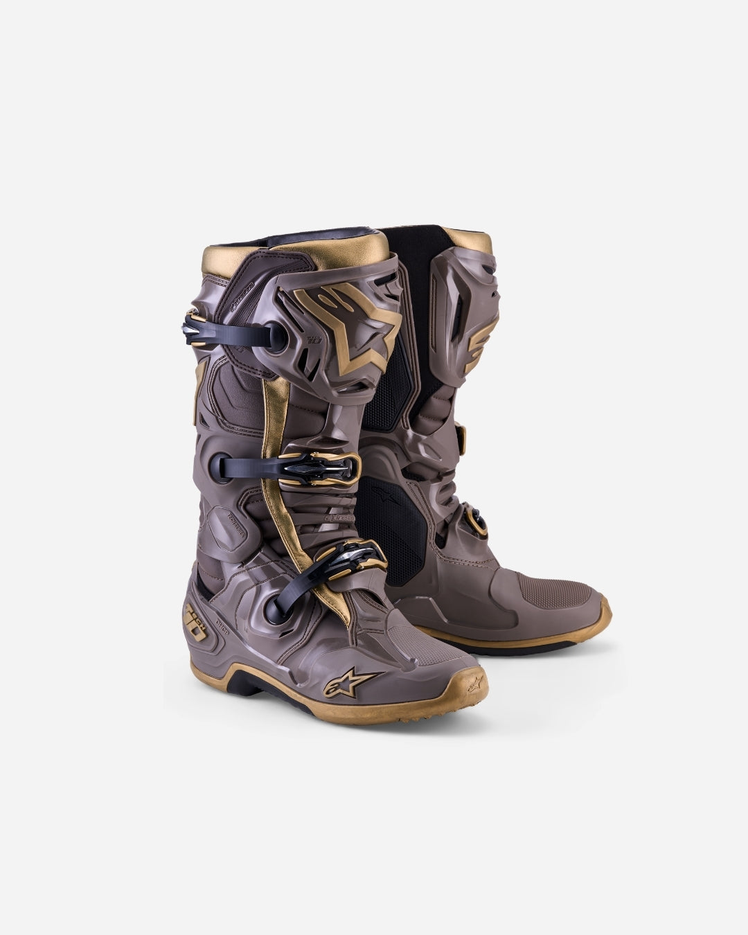 Bottes Alpinestars Tech 10  Air Gold Édition Limitée - Or