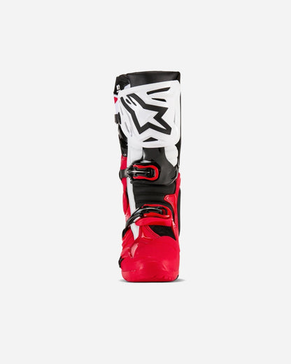 Enduro Alpinestars Tech 10 - Rouge vif/Noir/Blanc