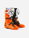 Enduro Alpinestars Tech 10 - Orange Fluo/Noir/Blanc