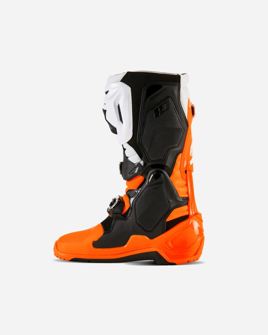 Enduro Alpinestars Tech 10 - Orange Fluo/Noir/Blanc