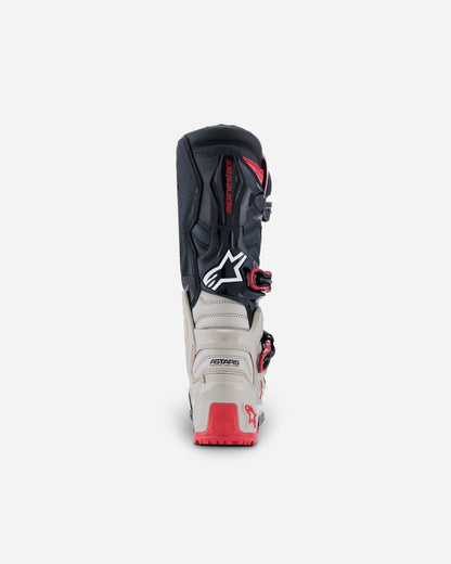 Bottes Enduro Alpinestars Tech 7 - Noir/Gris clair/Rouge vif