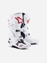 Bottes Alpinestars Tech 10 Supervented - Blanc/Rouge vif