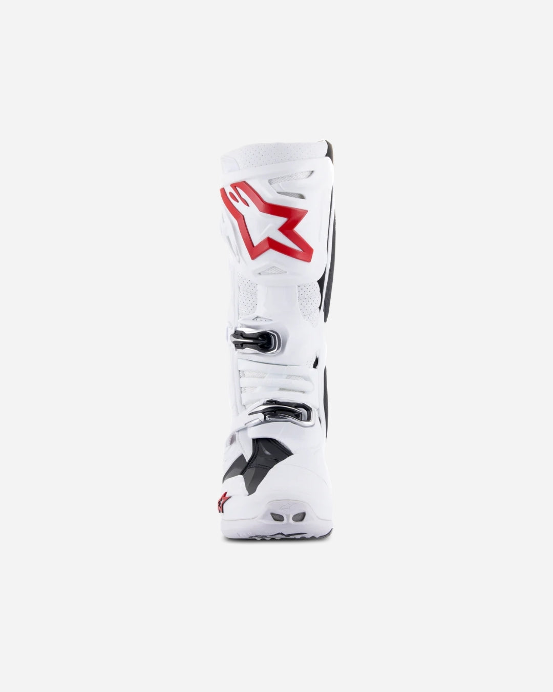 Bottes Alpinestars Tech 10 Supervented - Blanc/Rouge vif