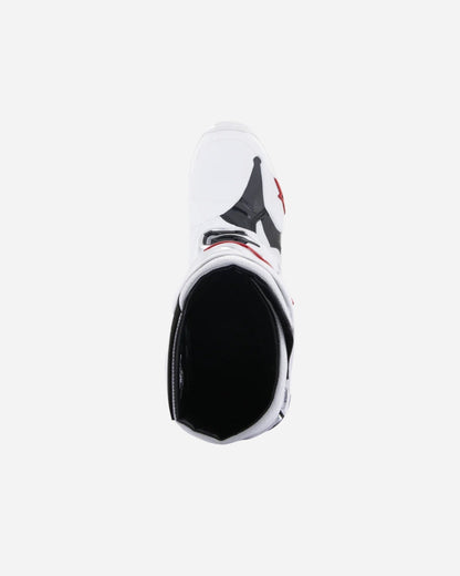 Bottes Alpinestars Tech 10 Supervented - Blanc/Rouge vif