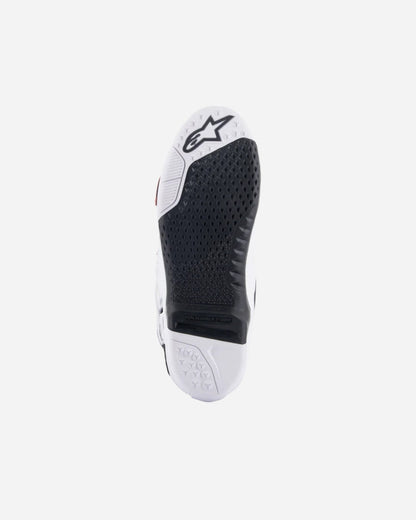Bottes Alpinestars Tech 10 Supervented - Blanc/Rouge vif