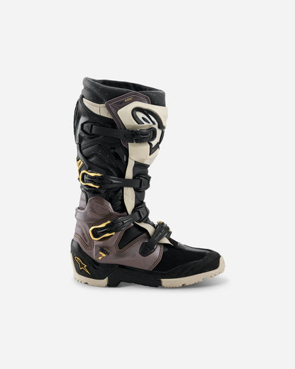 Enduro Alpinestars Tech 7 Drystar - Noir/Gris foncé/Or