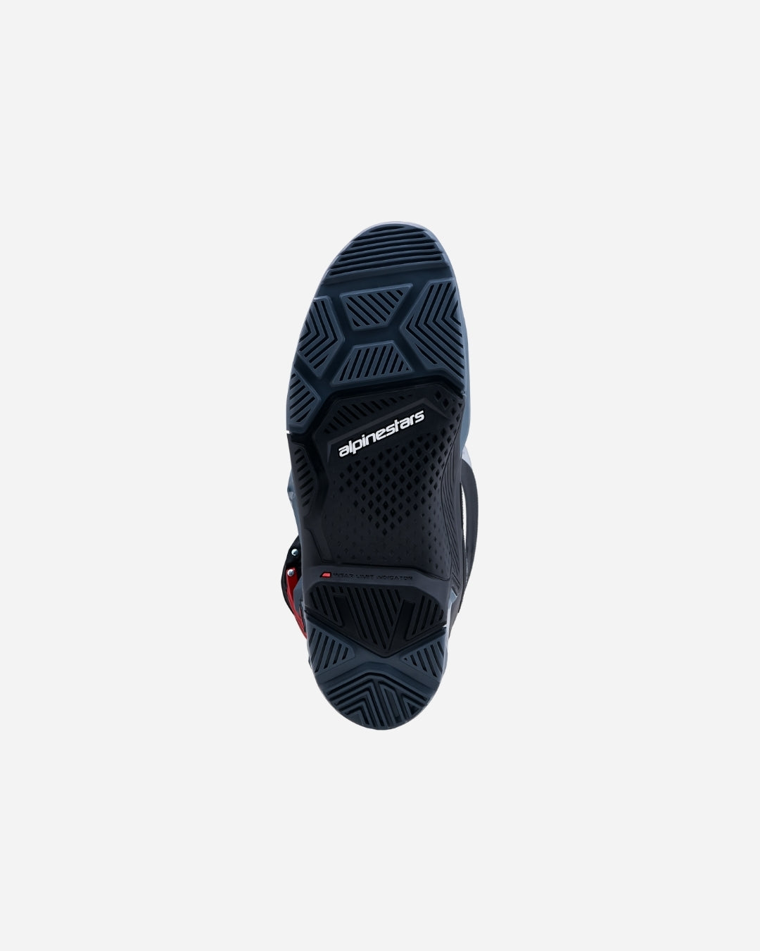 Stivali Alpinestars Tech 7 Enduro Drystar - Grigio scuro/Grigio medio/Rosso brillante