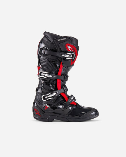 Bottes Alpinestars Tech 7 - Noir/Rouge Fluo