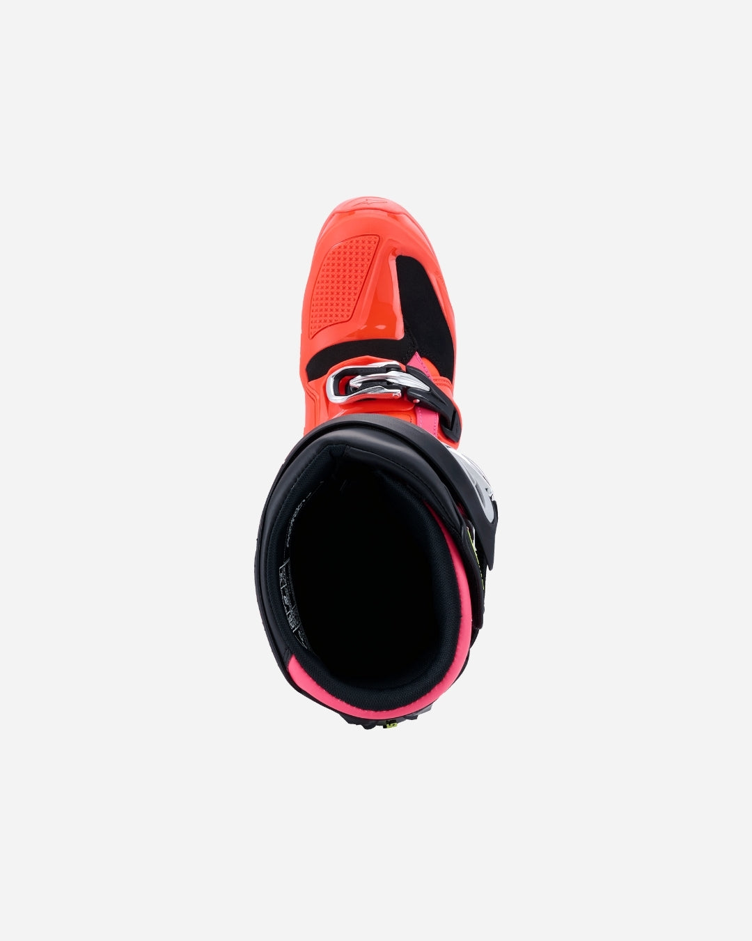 Bottes Alpinestars Tech 7 - Noir/Rouge Fluo/Rose Fluo