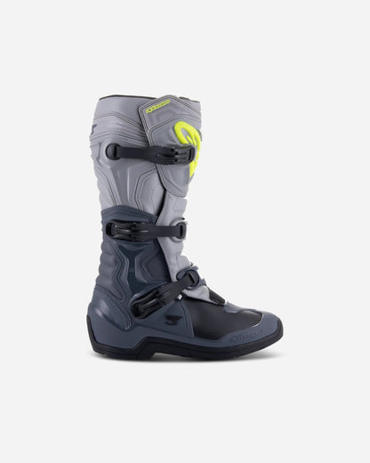 Alpinestars Tech 3 Stiefel – Dunkelgrau/Hellgrau/Schwarz