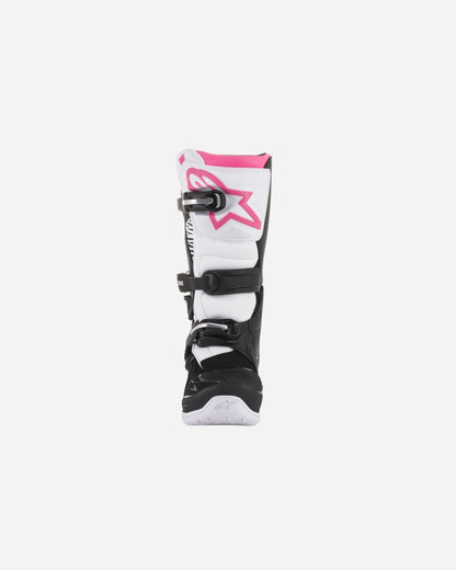 Alpinestars Tech 3 Damenstiefel – Schwarz/Weiß/Rosa