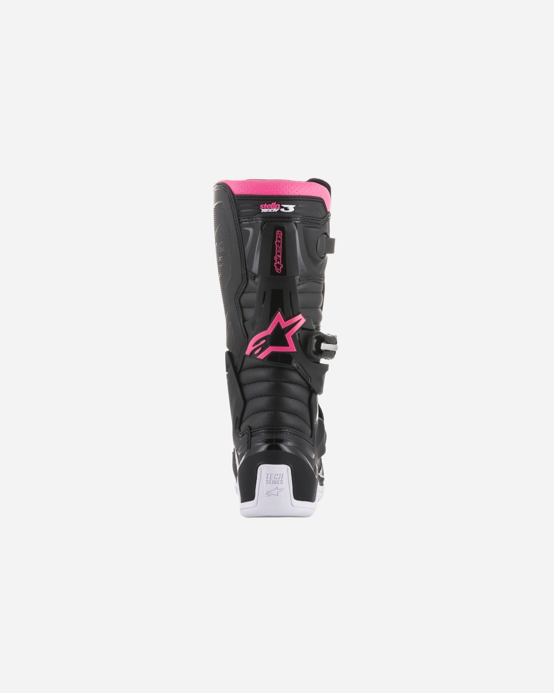 Alpinestars Tech 3 Damenstiefel – Schwarz/Weiß/Rosa