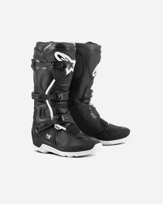 Bottes Alpinestars Tech 3 Enduro Waterproof - Noir/Blanc