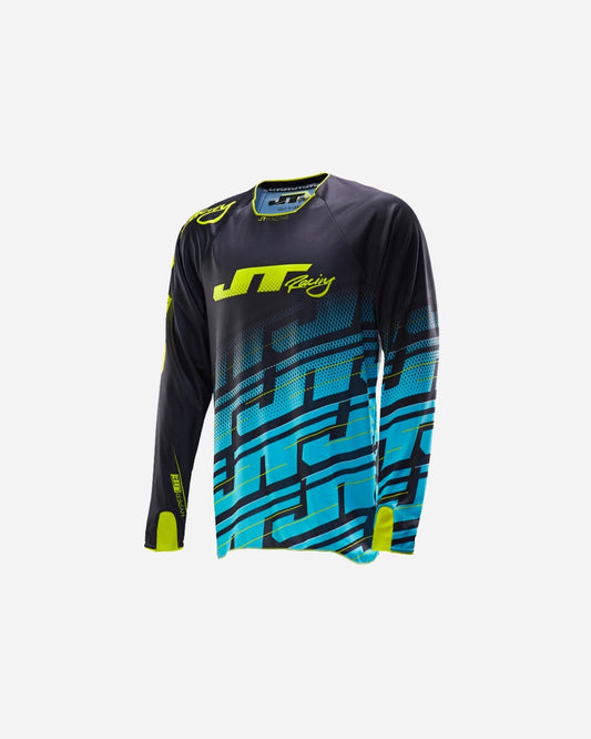 JT Racing Hyper Lite Echo Jersey - Black/Ice