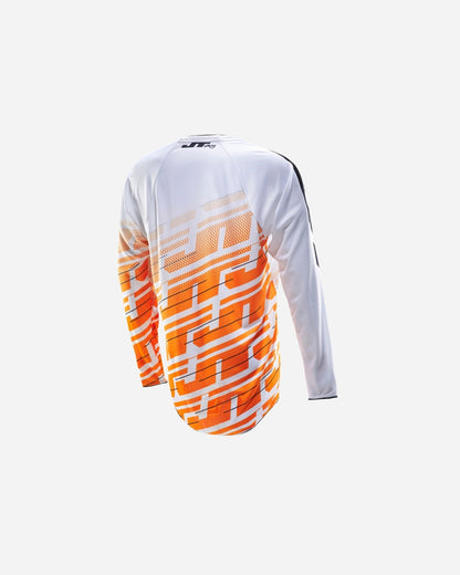 Maillot JT Racing Hyper Lite Echo - Blanc/Orange/Noir