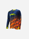 Maillot JT Racing Hyper Lite Echo - Bleu marine/Orange