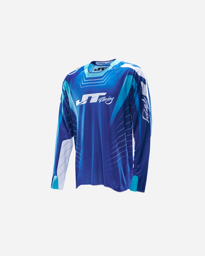 Maillot JT Racing Hyper Lite Razor - Bleu marine/Ice