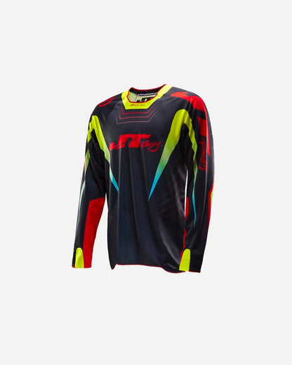 Maillot JT Racing Hyper Lite Razor - Noir/Rouge