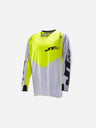 Maillot JT Racing Protek V - Gris/Chartreuse