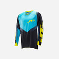 Maillot JT Racing Protek V - Noir/Cyan