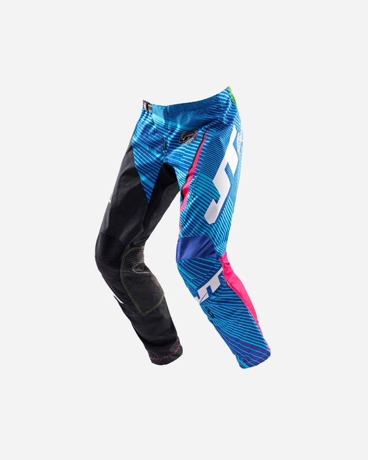 Pantalon JT Racing Flex - Noir/Bleu/Rose