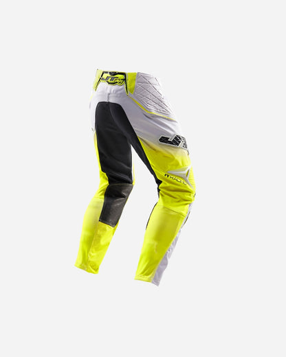 Pantalon JT Racing Protek V - Gris/Chartreuse