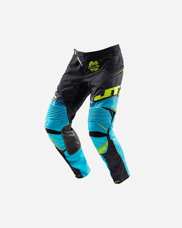 JT Racing Protek V Pants - Black/Cyan