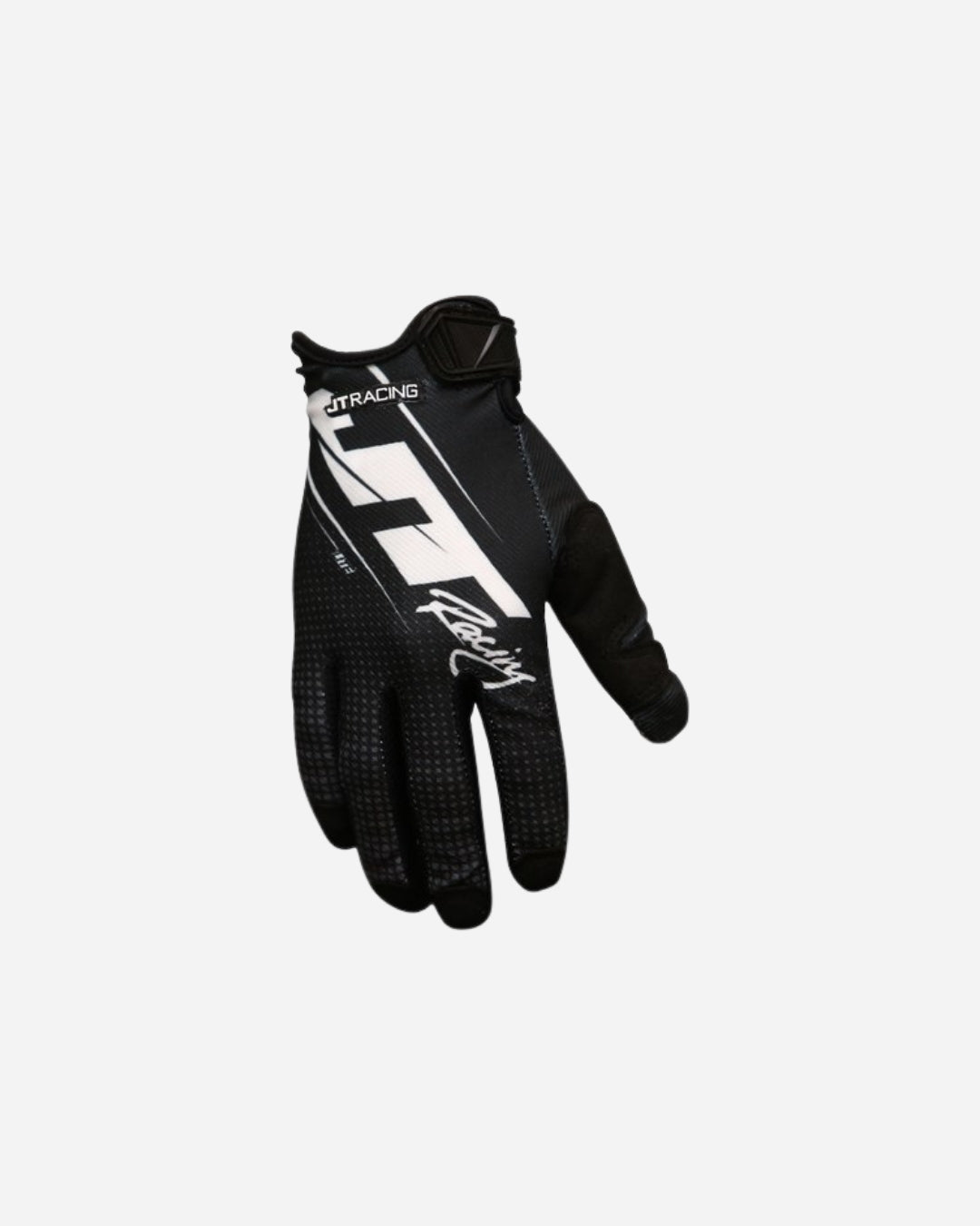 Gants JT Racing Lite Slasher - Noir/Blanc