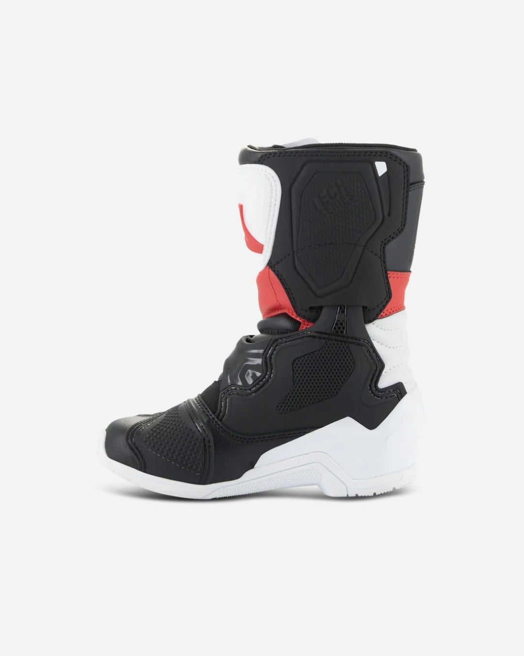 Bottes enfant Alpinestars Tech 3S - Blanc/Noir/Rouge vif