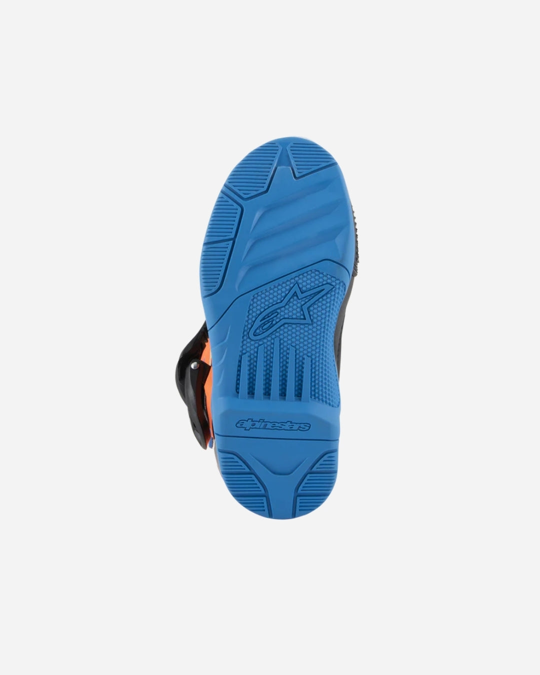 Bottes enfant Alpinestars Tech 3S - Orange Fluo/Bleu émail/Jaune Fluo