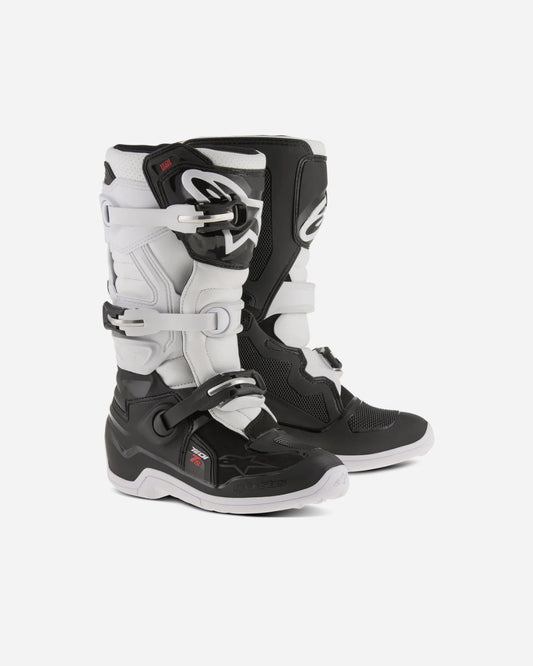 Bottes enfant Alpinestars Tech 7S - Noir/Blanc