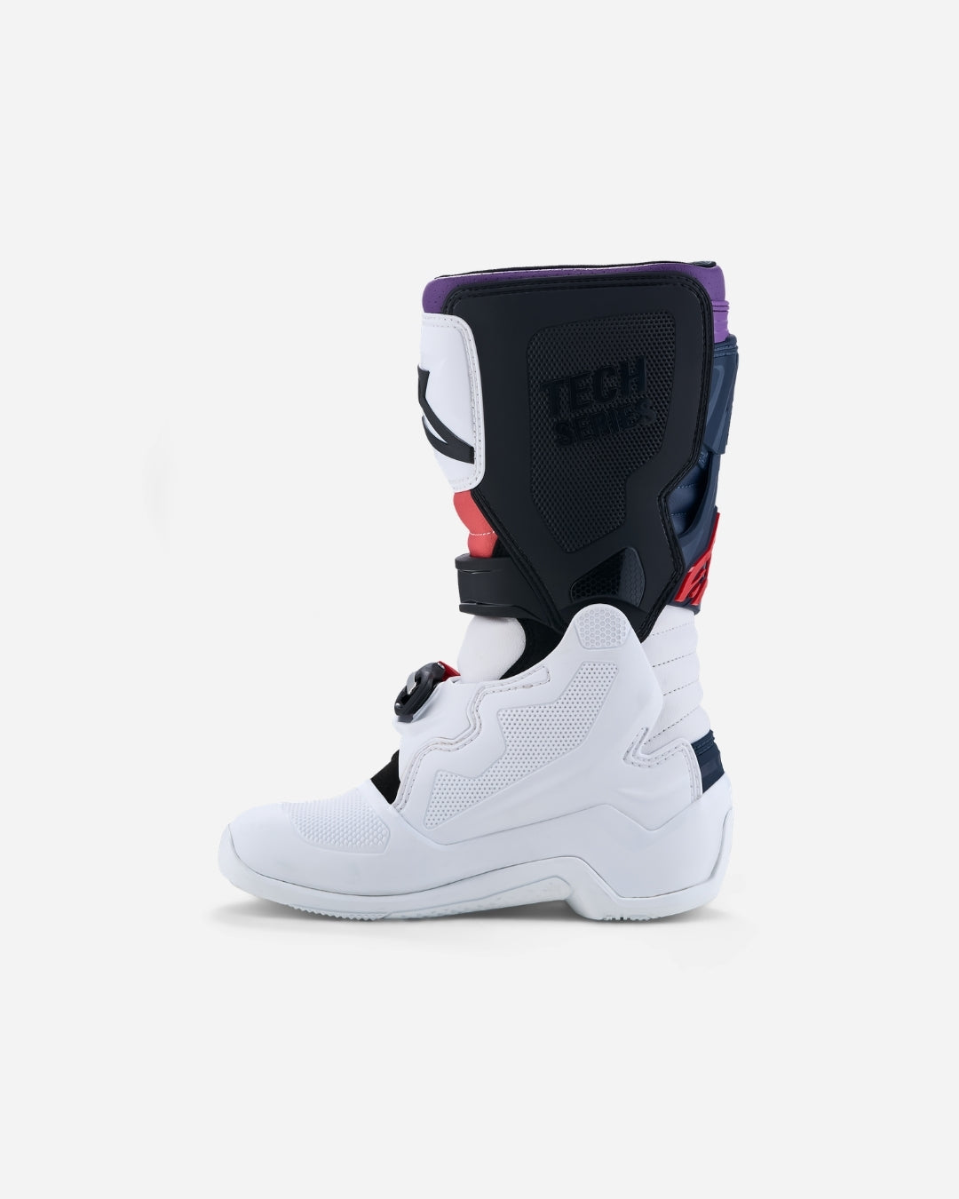 Alpinestars Tech 7 S Kinderstiefel - Dunkelblau/Weiß/Schwarz