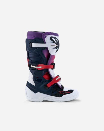 Alpinestars Tech 7 S Kinderstiefel - Dunkelblau/Weiß/Schwarz