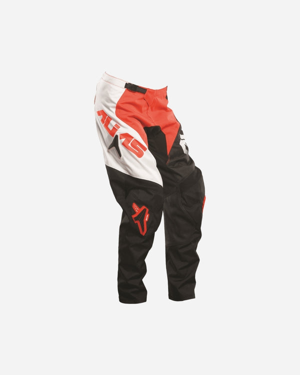 Pantalon Alias Racing A2 - Rouge Néon/Blanc