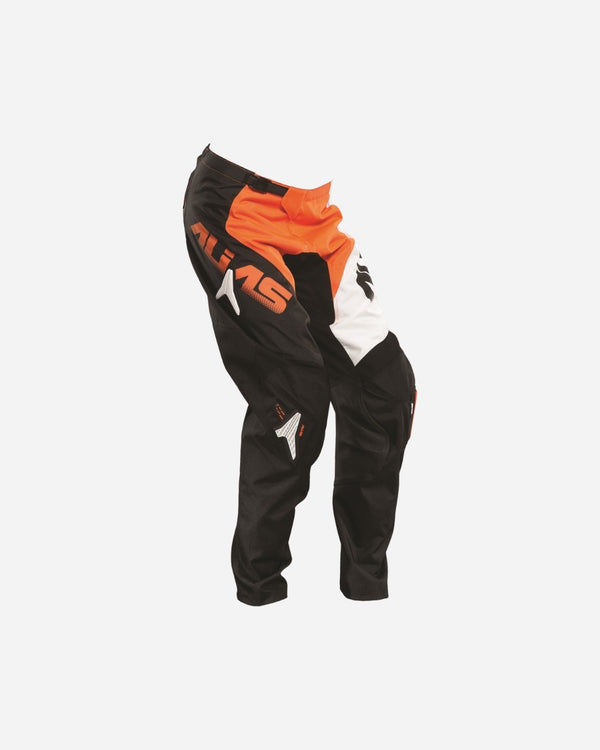 Pantalon Alias Racing A2 - Orange Néon/Noir