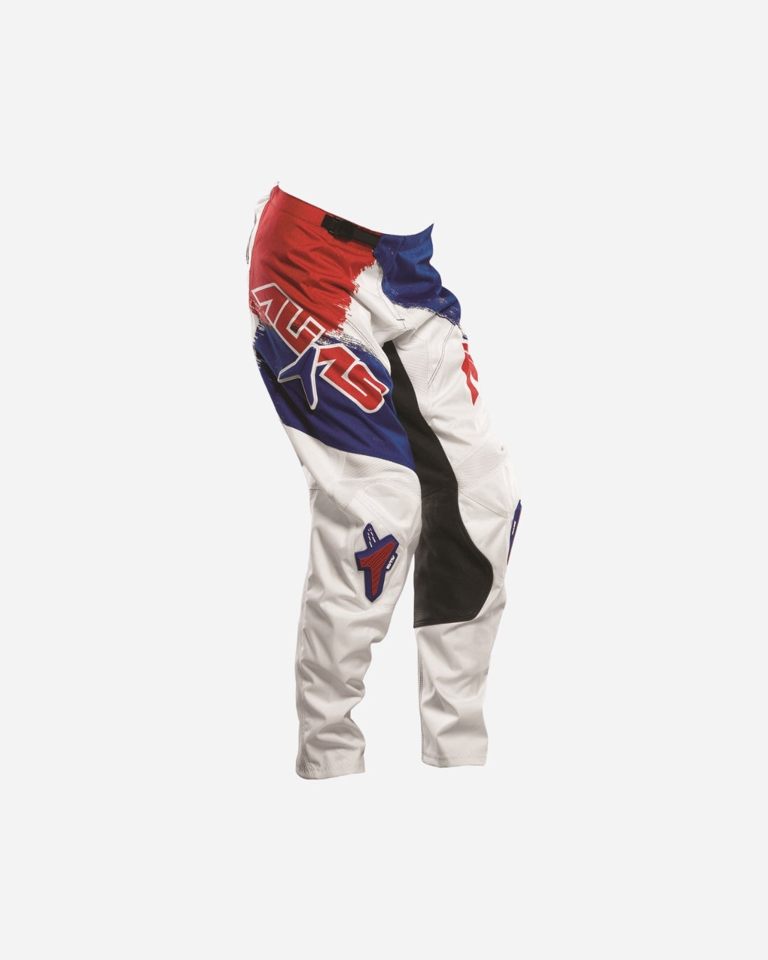 Pantaloni Alias ​​Racing A2 - Rosso/Bianco/Blu Spazzolato