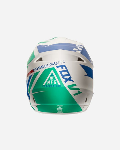 Casque enfant Fox Racing V1 Sayak - Vert