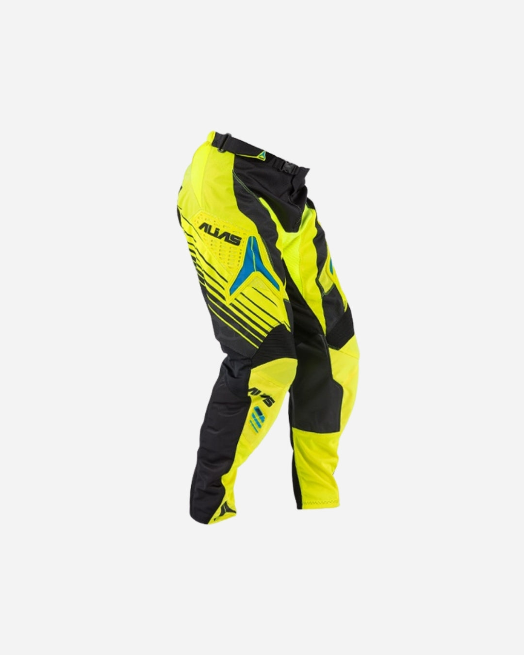 Pantaloni Alias ​​Racing A1 - Nero/Giallo Neon