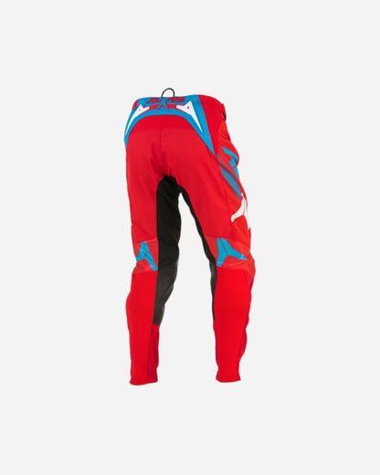 Pantaloni Alias ​​Racing A1 - Rosso/Ciano Platino