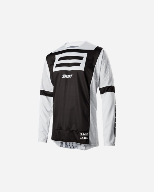 Maillot Shift Racing 3LACK G.I. Fro - Noir/Blanc