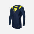 Shift Racing 3LUE Risen 2.0 Jersey - Navy Blue/Yellow