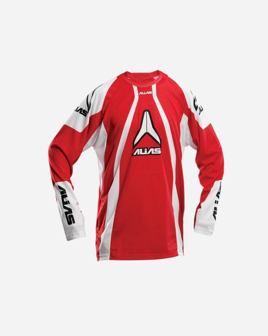 Maillot Alias Racing A1 - Rouge/Blanc
