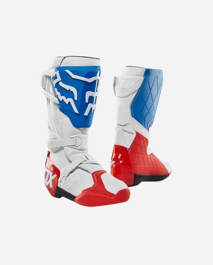 Bottes Fox Racing 180 - Blanc/Rouge/Bleu